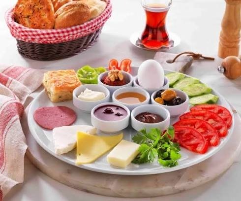 Tabakta Kahvaltı